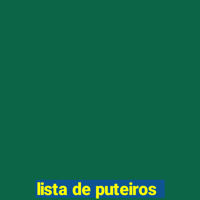 lista de puteiros